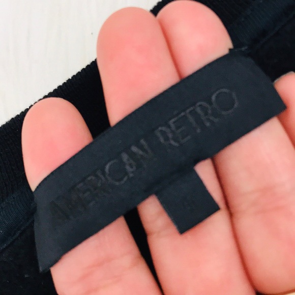 American Retro Lip Patch Sweatshirt - Picture 5 of 6